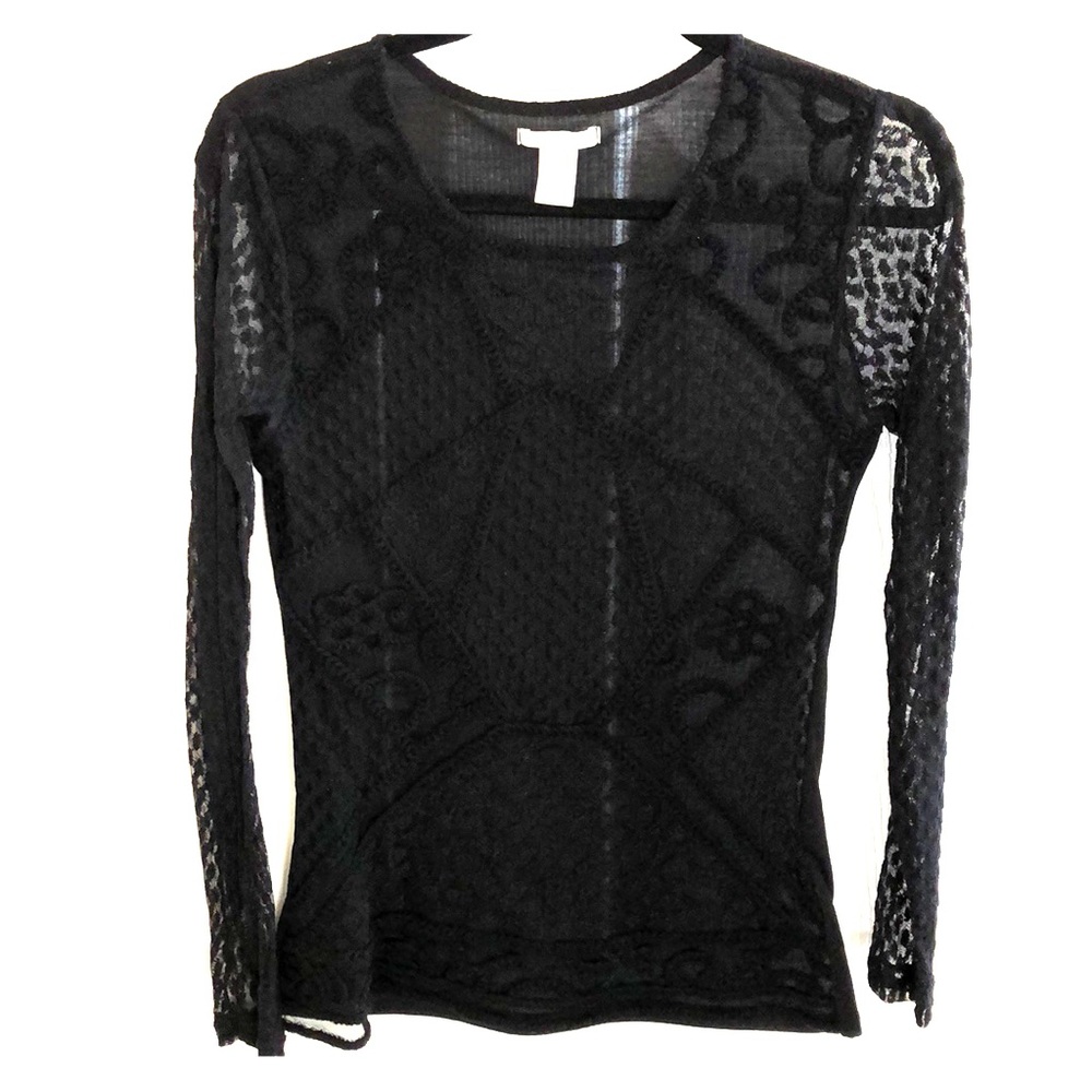 See-through top